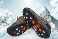 Güvenlik Yürüyüşü için Açık Ayakkabı Zinciri Buz Cleats 8 Spikes Kar Çekiş Cleats